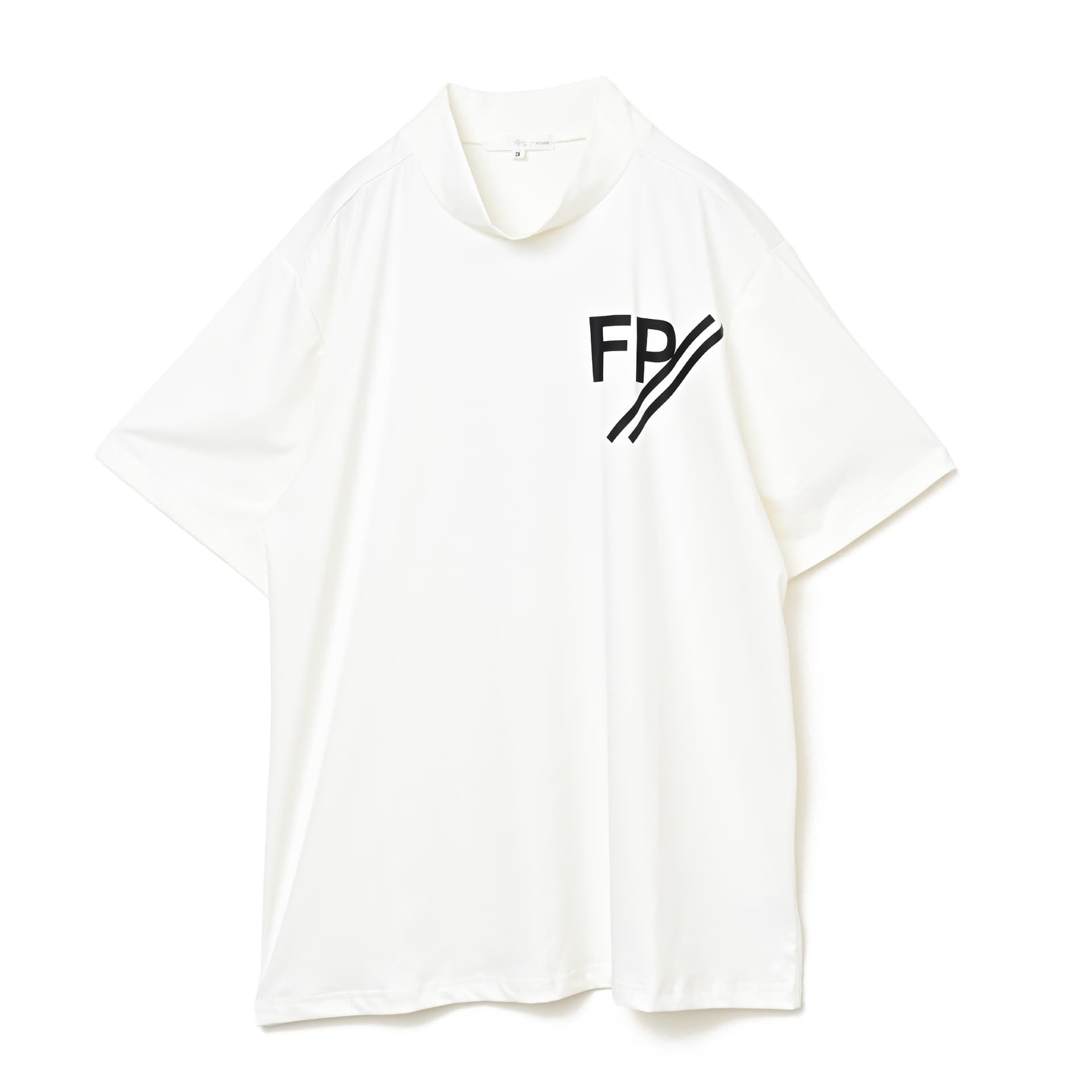 【Unisex】Marty Golfｺﾗﾎﾞ FPちゃんﾓｯｸﾈｯｸｼｬﾂ