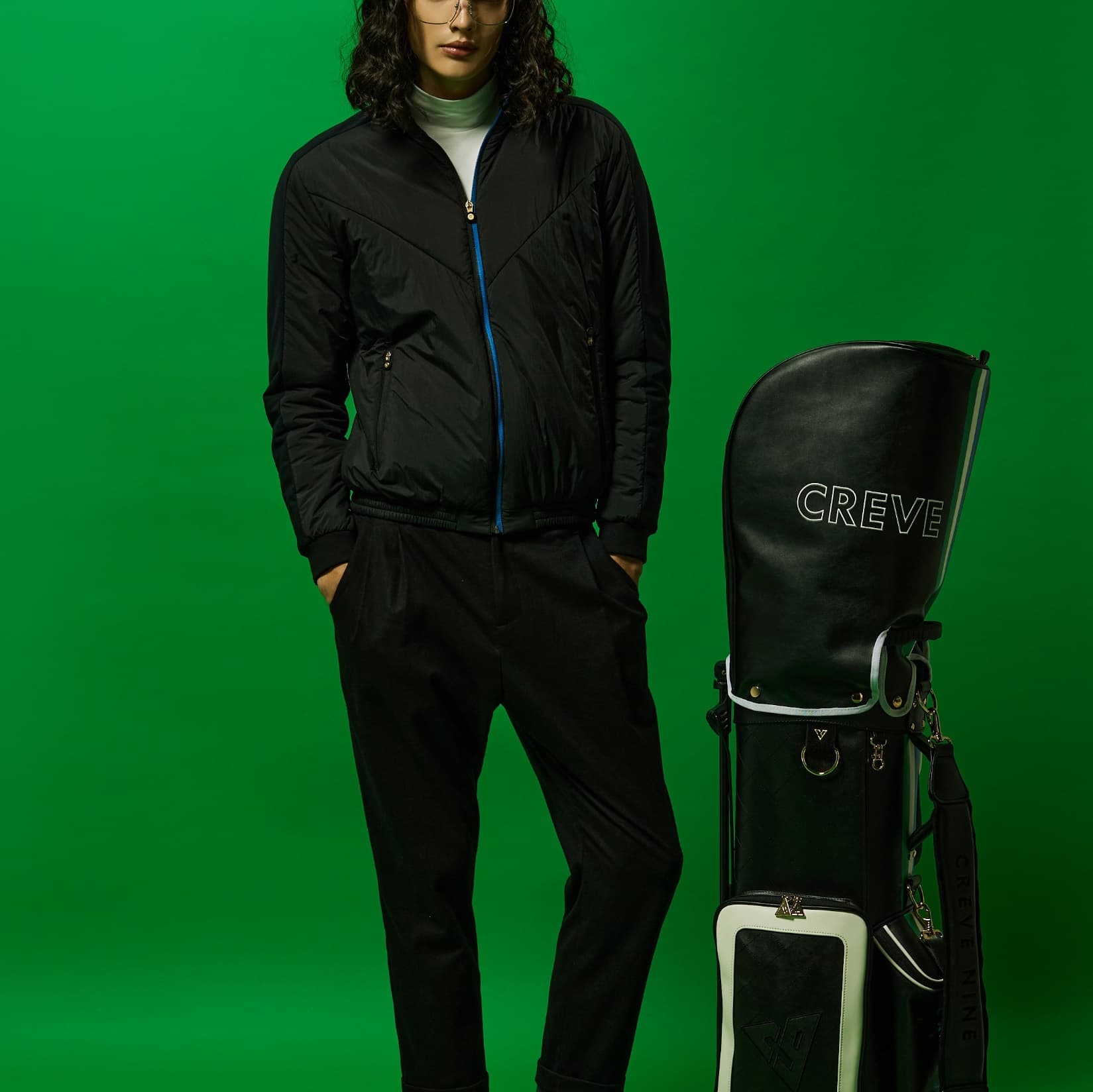 【Men's】Creve9 デイリーツータックパンツ