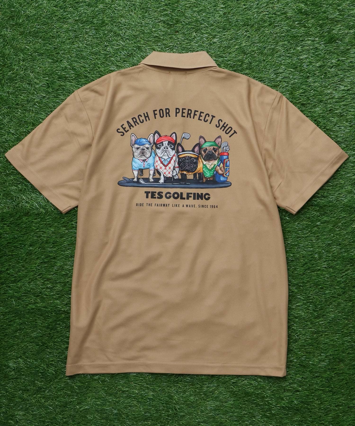 【Unisex】TES GOLF POLO 4BUHI