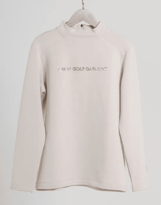 【Women's】 レディース長袖モックネック