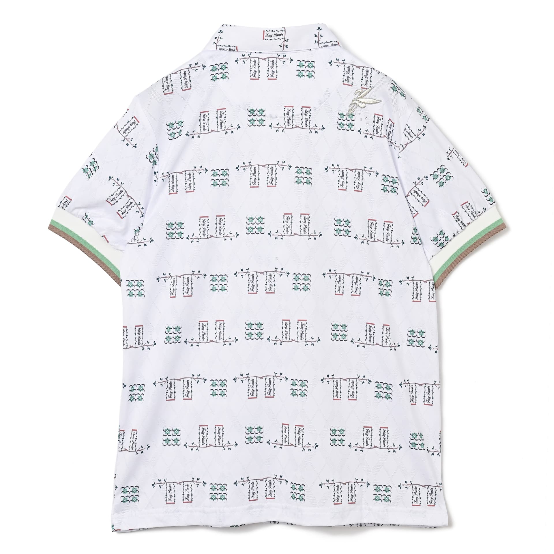 【Women's】レディースブランコ柄ポロシャツ