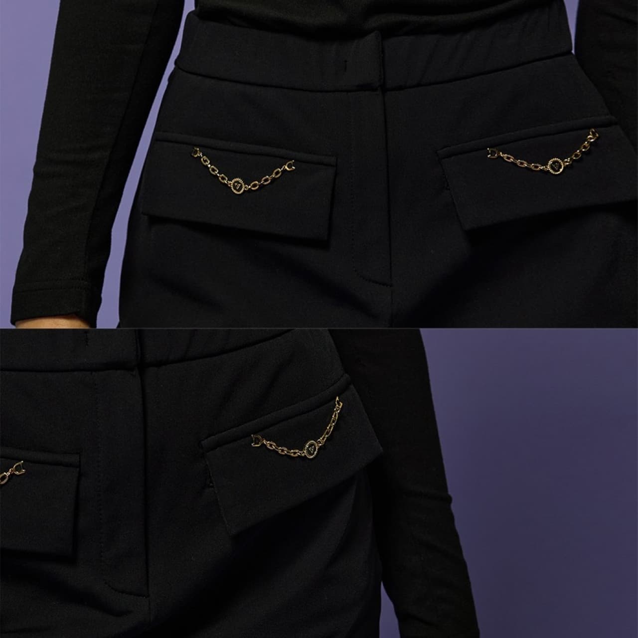 【Women's】Creve9　ストレッチAラインスカート
