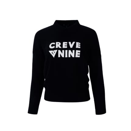 【Women's】Creve9 襟付きニットシャツ