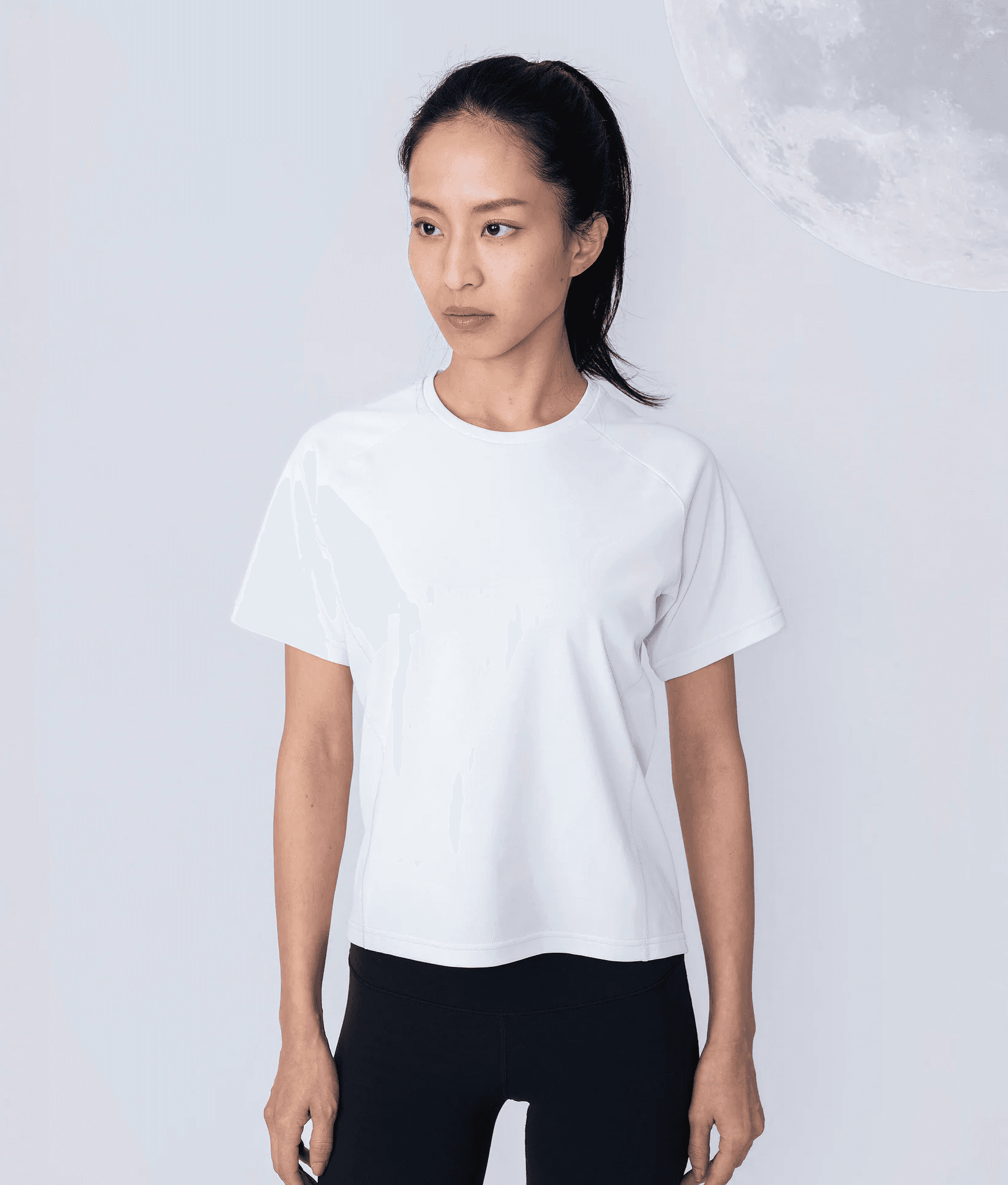 【Women's】ムーンテック ラグラン アクティブ Tシャツ