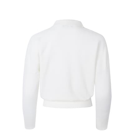 【Women's】Creve9 襟付きニットシャツ