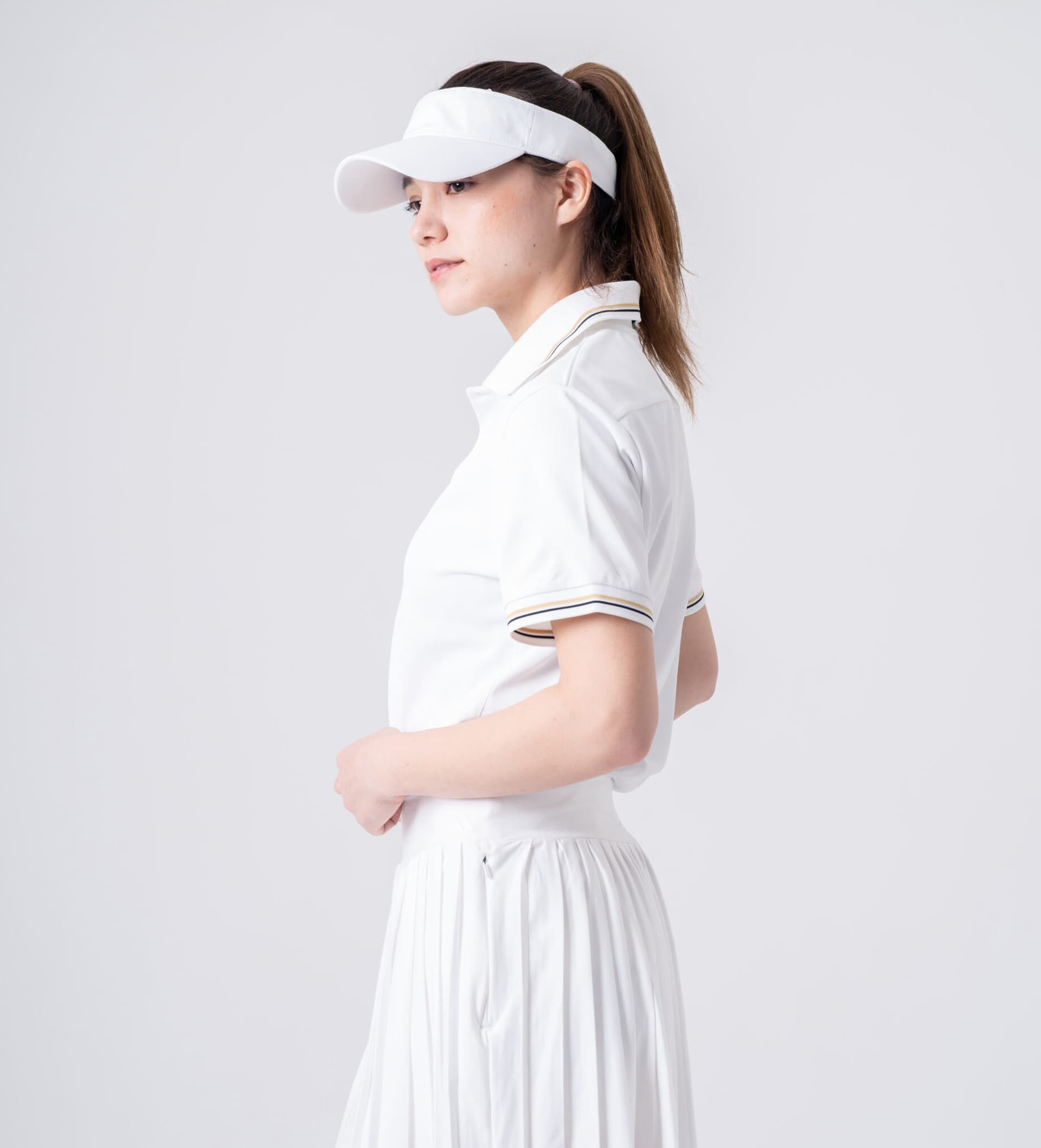 【Unisex】ムーンテック 半袖ポロシャツ ゴルフワッペン