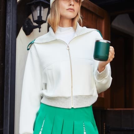 【Women's】Creve9 ニットパッチジャケット