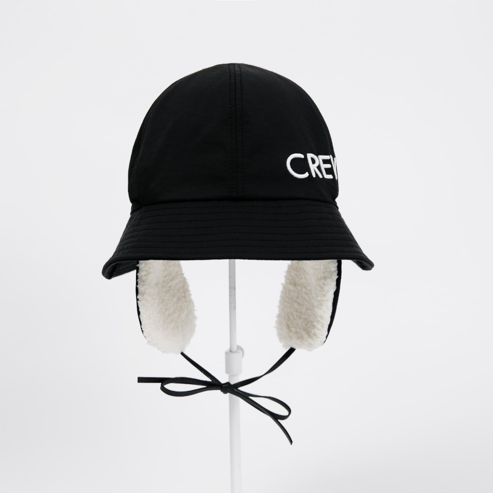 【Unisex】Creve9 イヤーマフ付きバケットハット