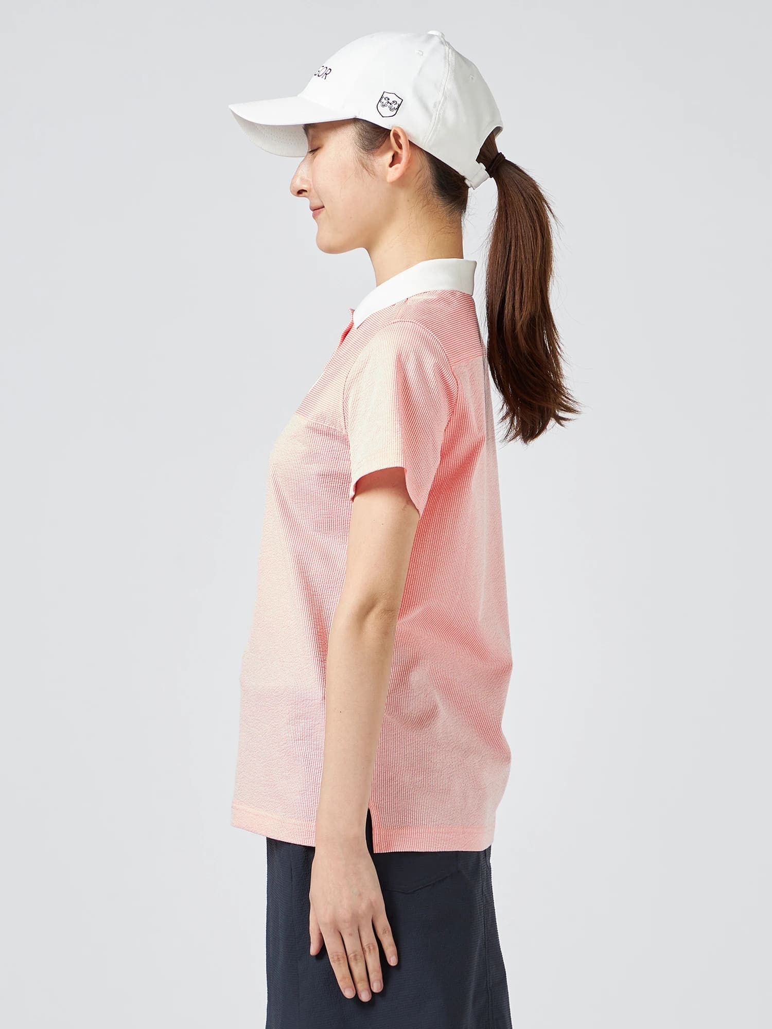【Women's】ロゴプリントポロ