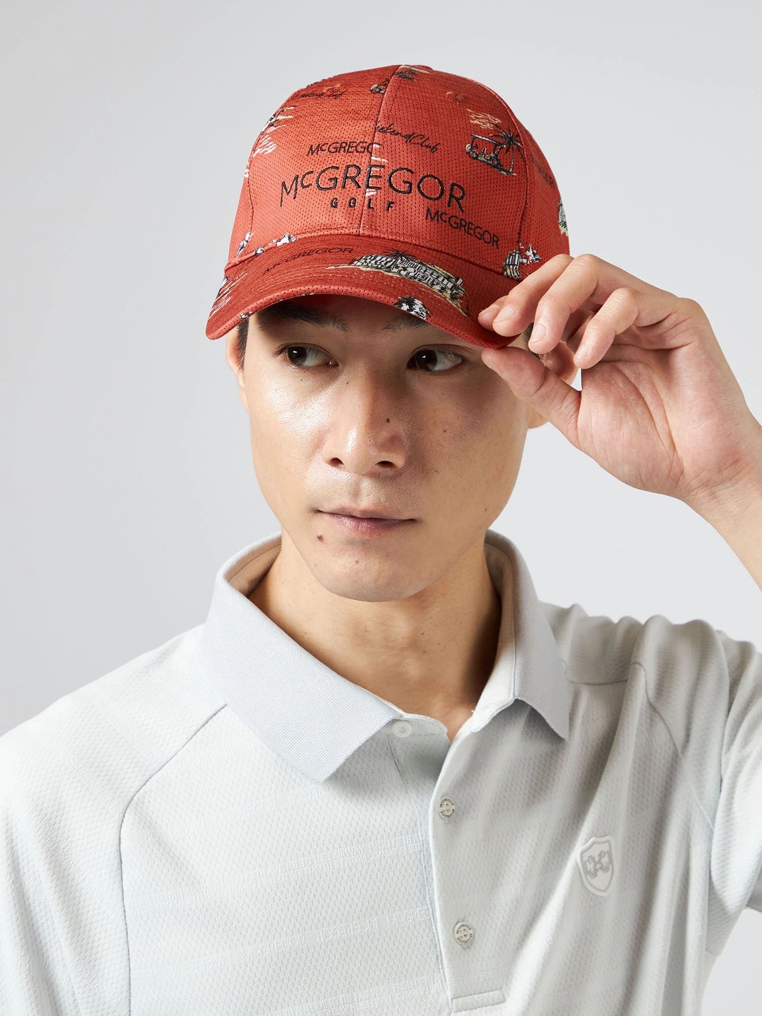 【Men's】リゾートプリントキャップ