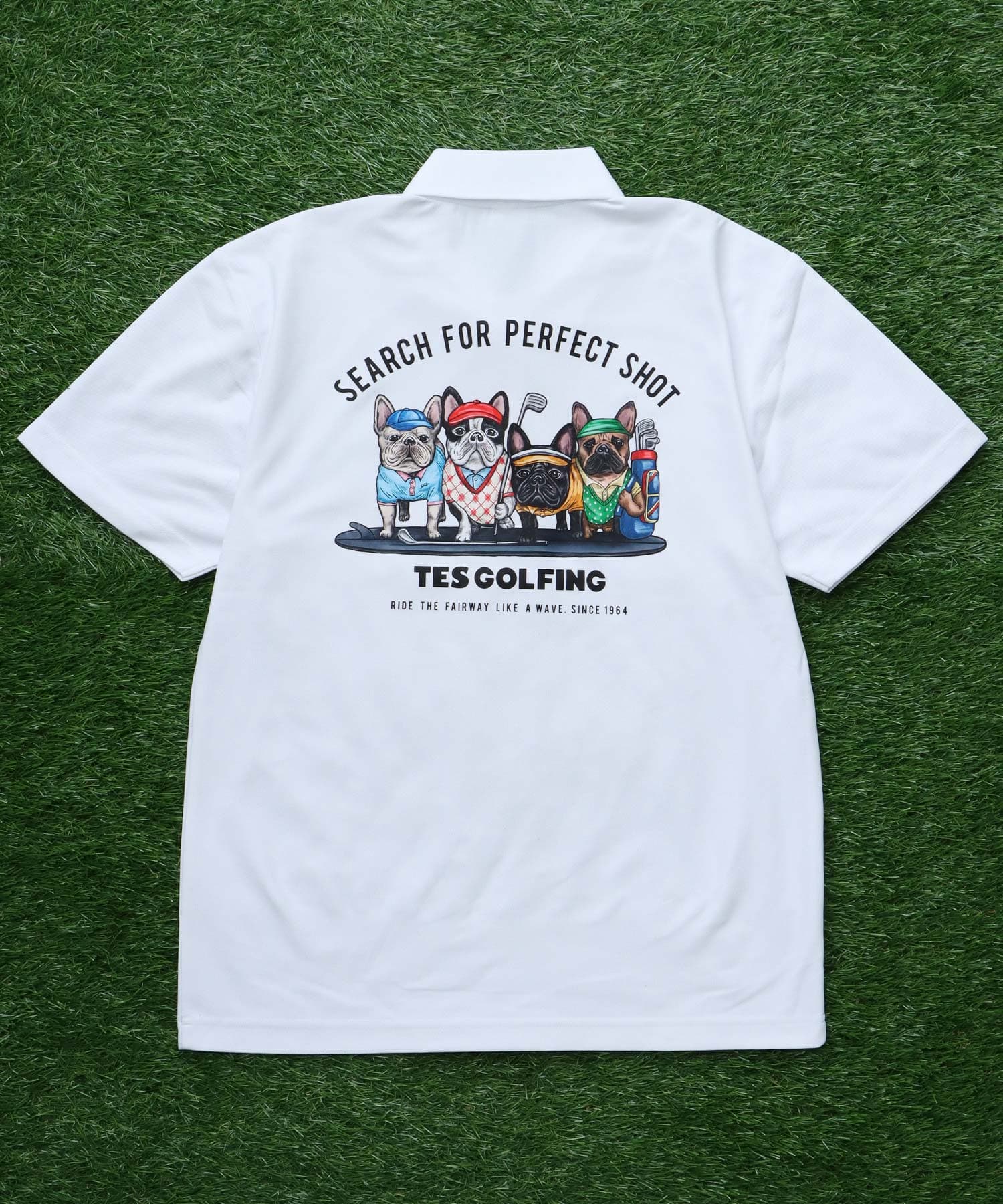 【Unisex】TES GOLF POLO 4BUHI