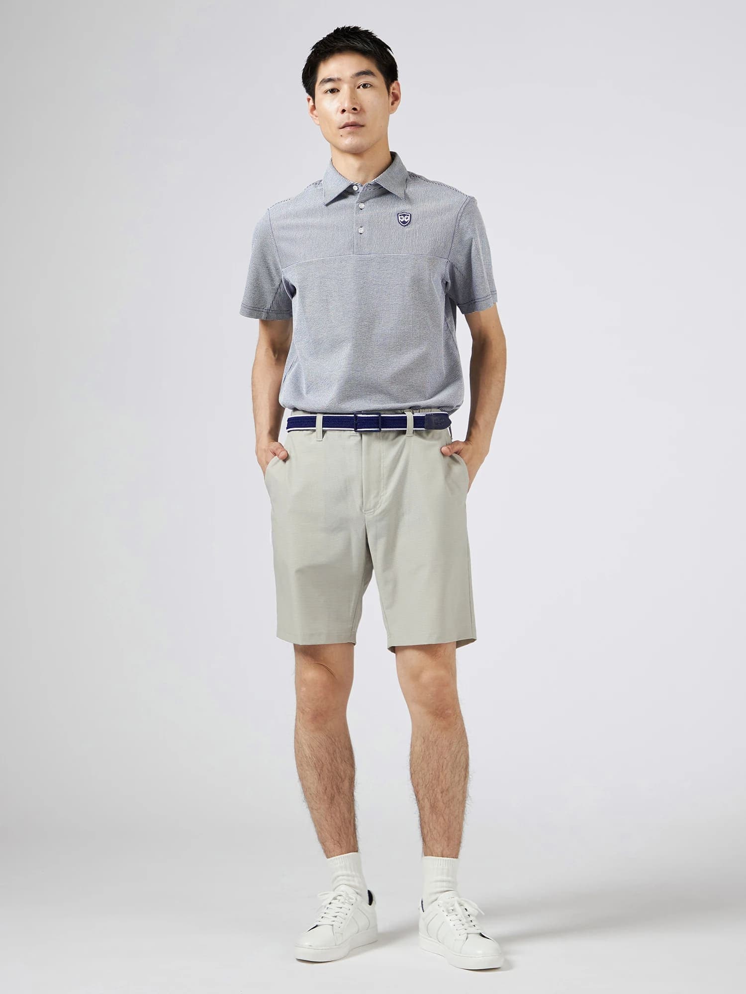 【Men's】ロゴプリントポロ