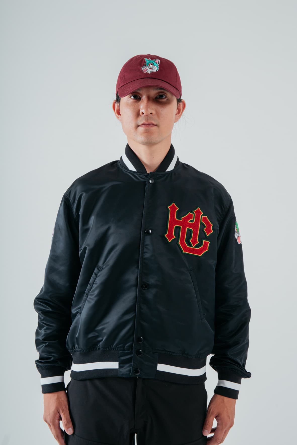【Men's】ワッペンスタジアムジャケット