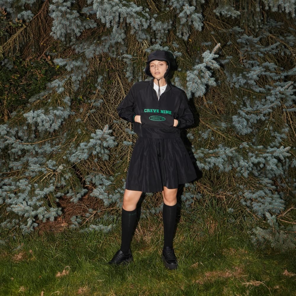 【Women's】Creve9 ルーズフィットクロップドポケット