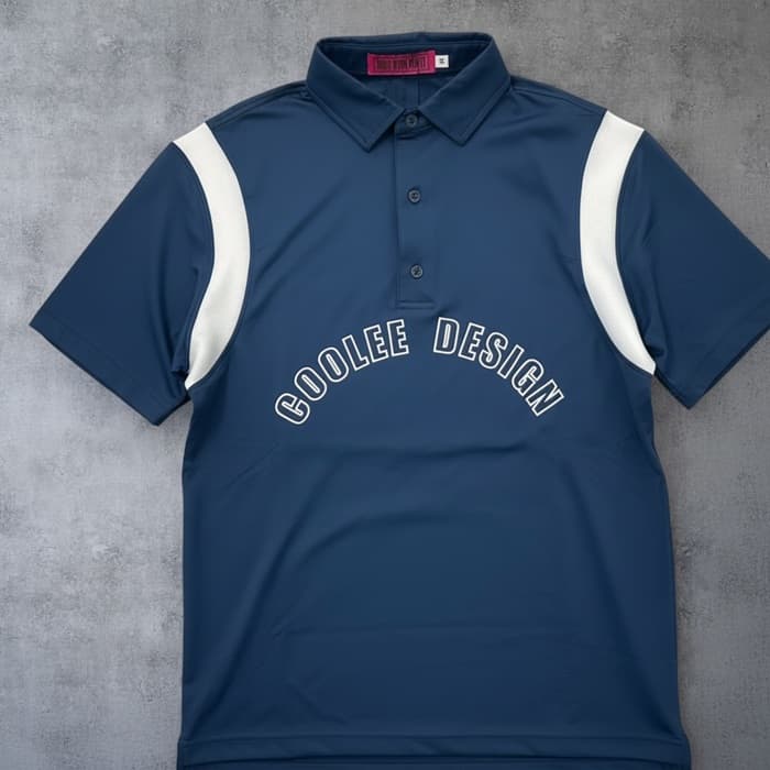 【Men's】【両面プリント】ゴルフ ポロシャツ メンズ ストレッチ ナイロン 吸汗速乾 半袖 ポロ
