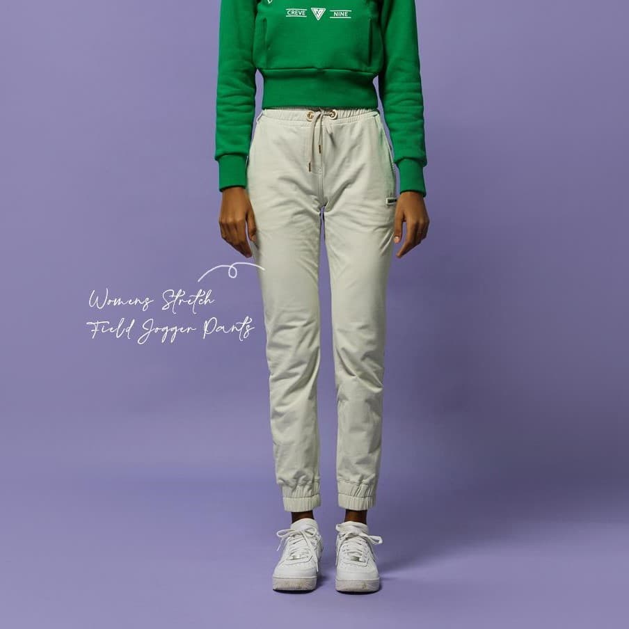 【Women's】Creve9 ストレッチジョガーパンツ
