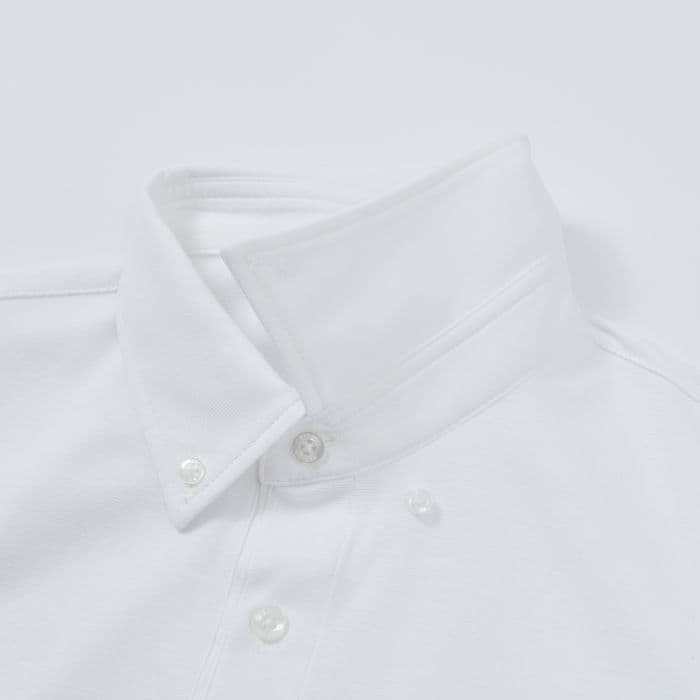 【Men's】ボタンダウンミラノリブ半袖