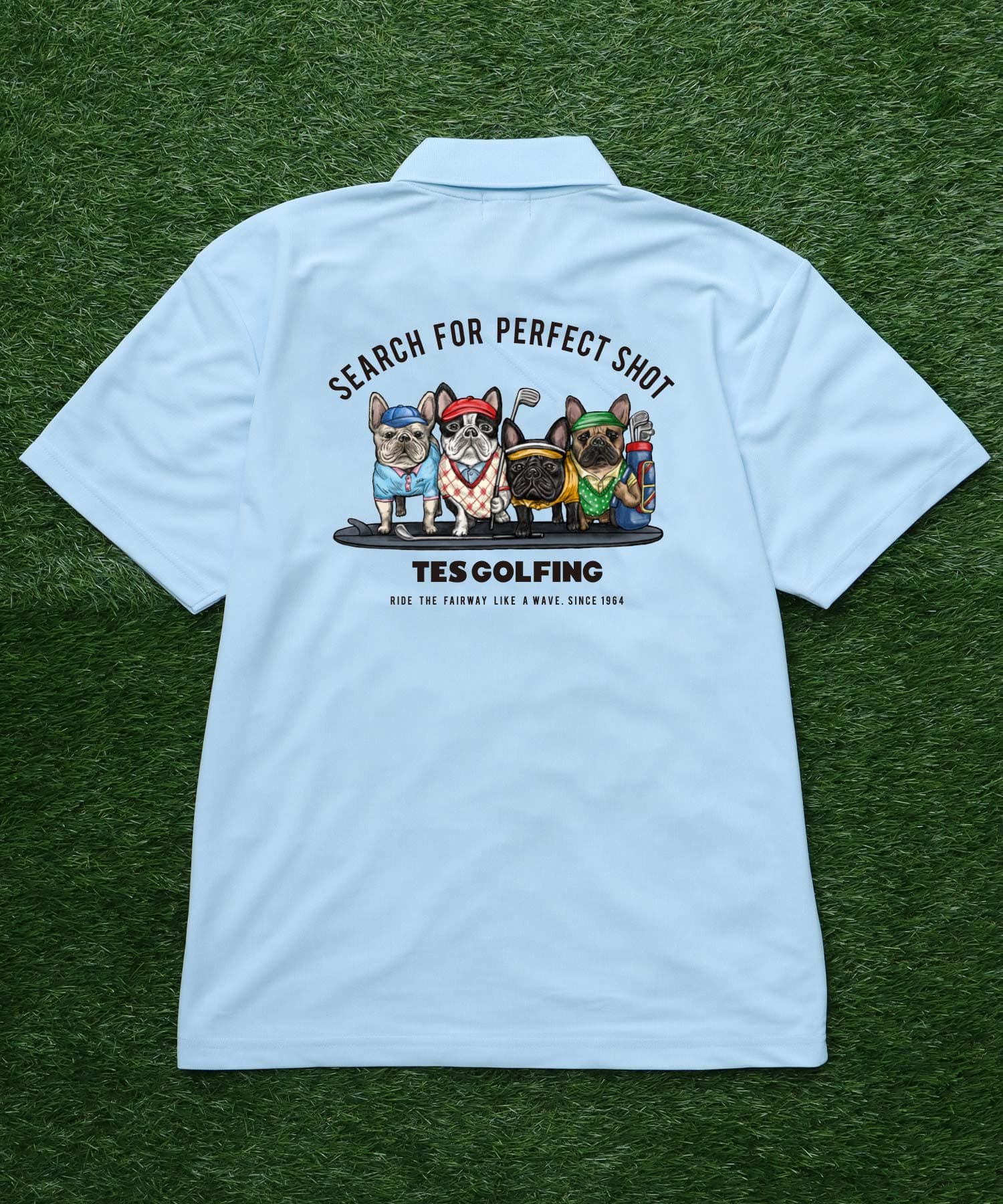 【Unisex】TES GOLF POLO 4BUHI