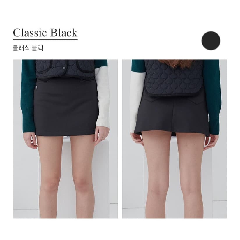 【Women's】ClangClang  クラシックAラインヒートアップスカート