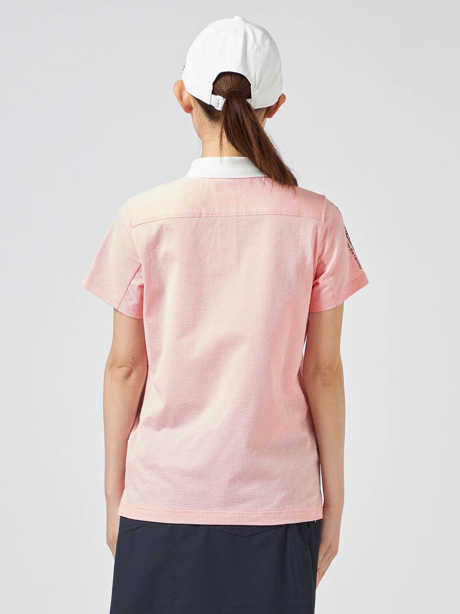 【Women's】ロゴプリントポロ