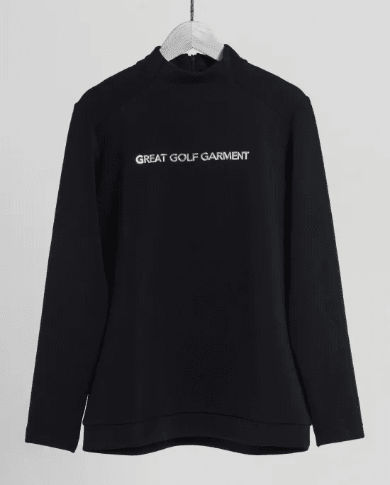 【Women's】 レディース長袖モックネック