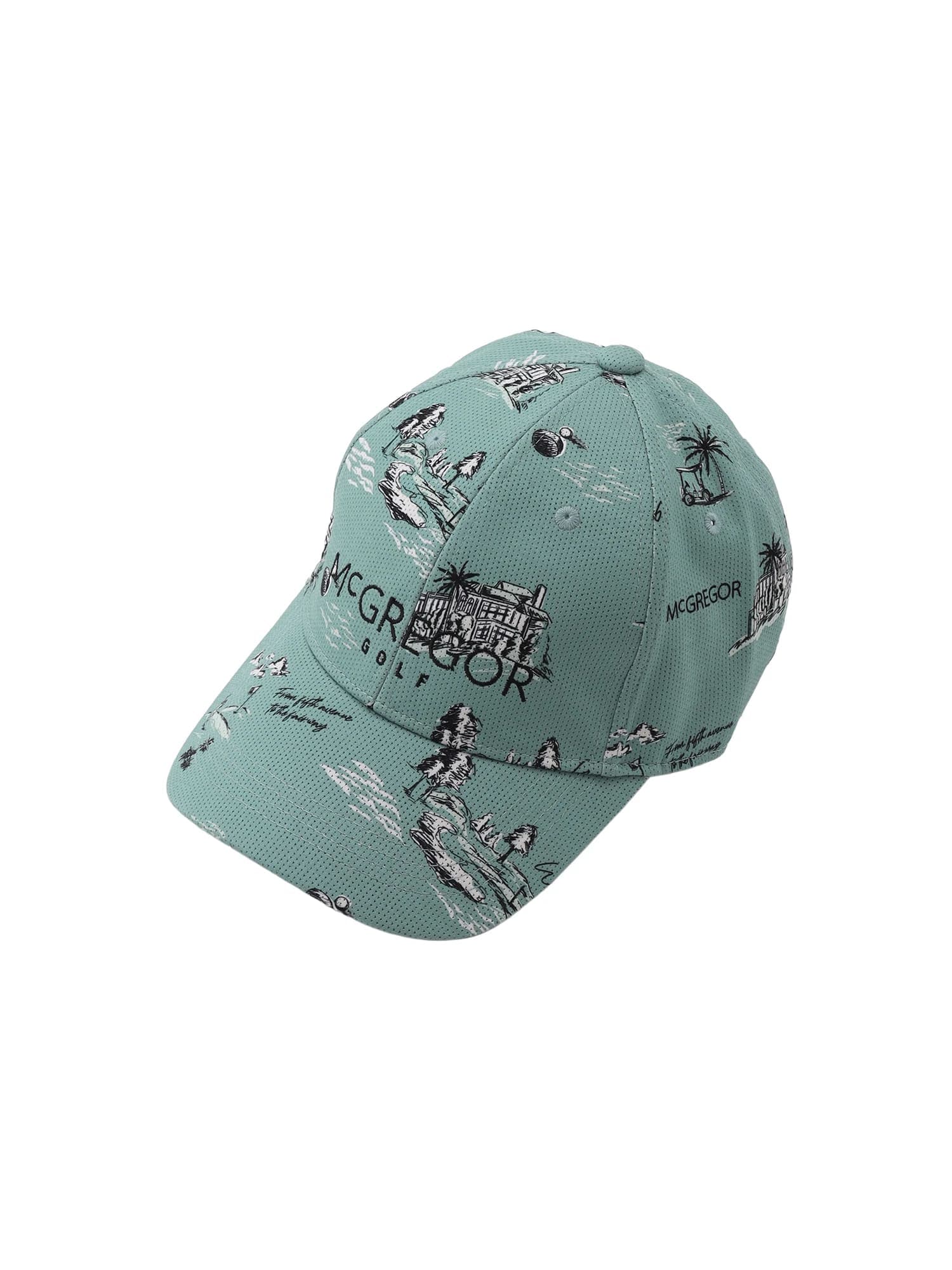 【Men's】リゾートプリントキャップ