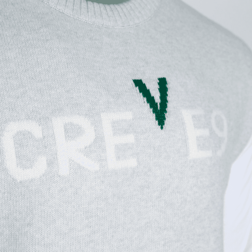 【Men's】Creve9 ロゴニットセーター