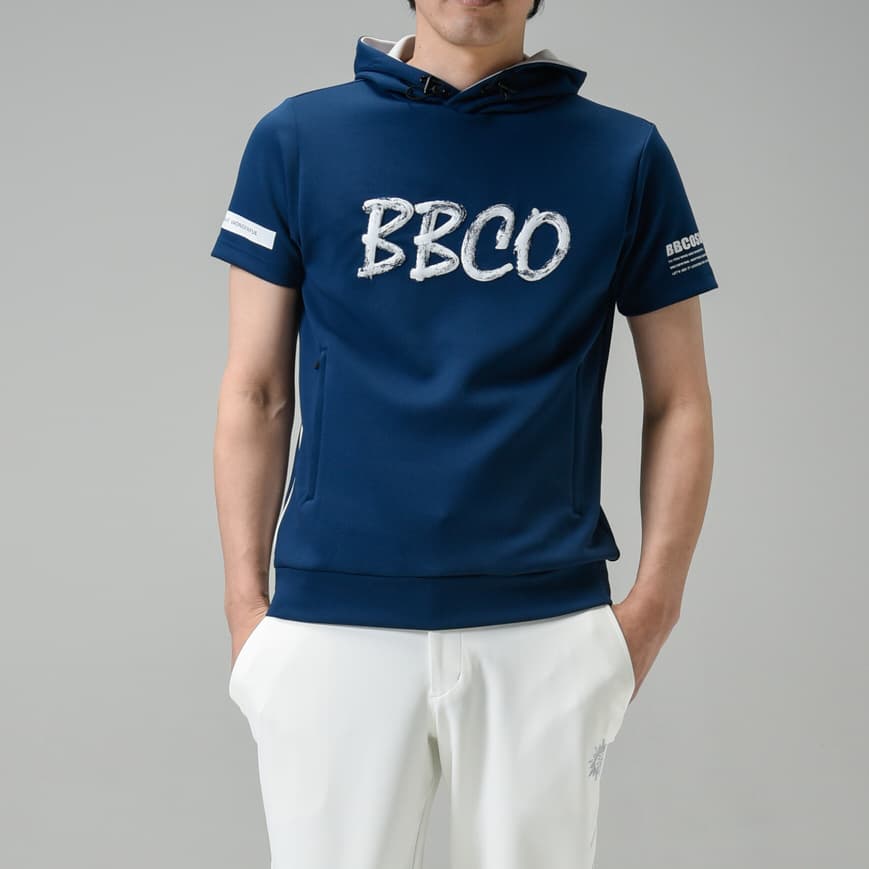【Men's】半袖パーカー(2503)