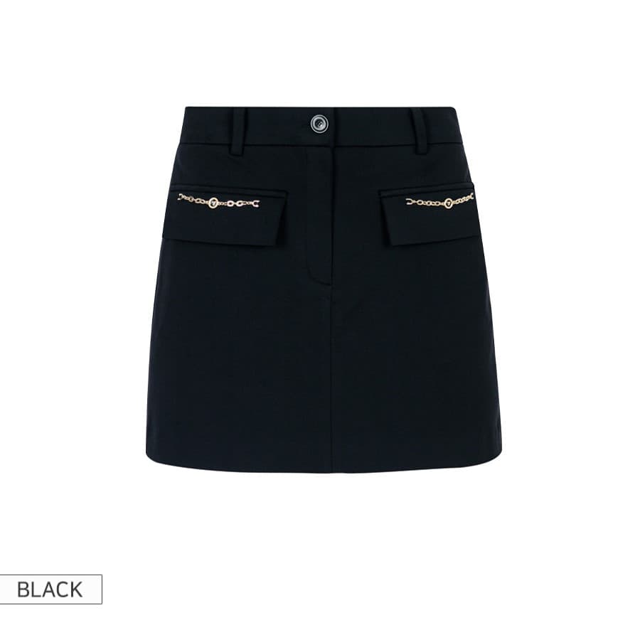 【Women's】Creve9　ストレッチAラインスカート