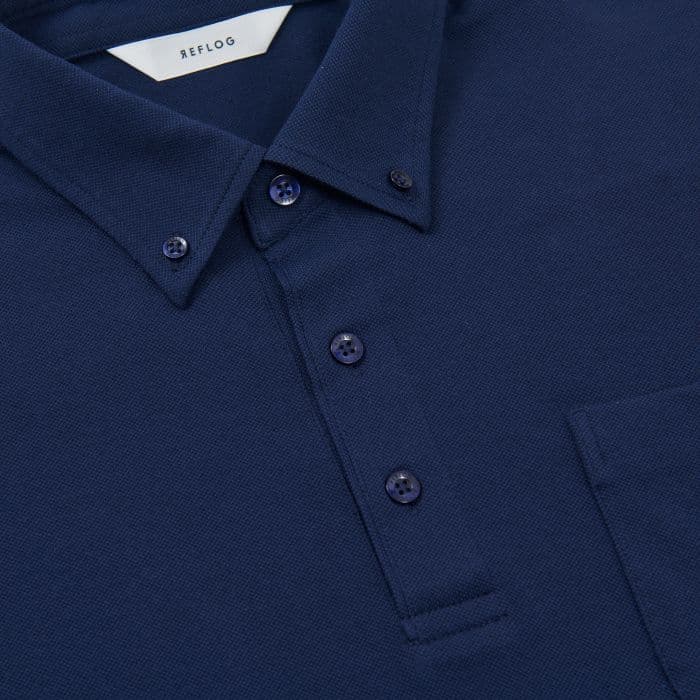 【Men's】ボタンダウンストレッチカノコ半袖