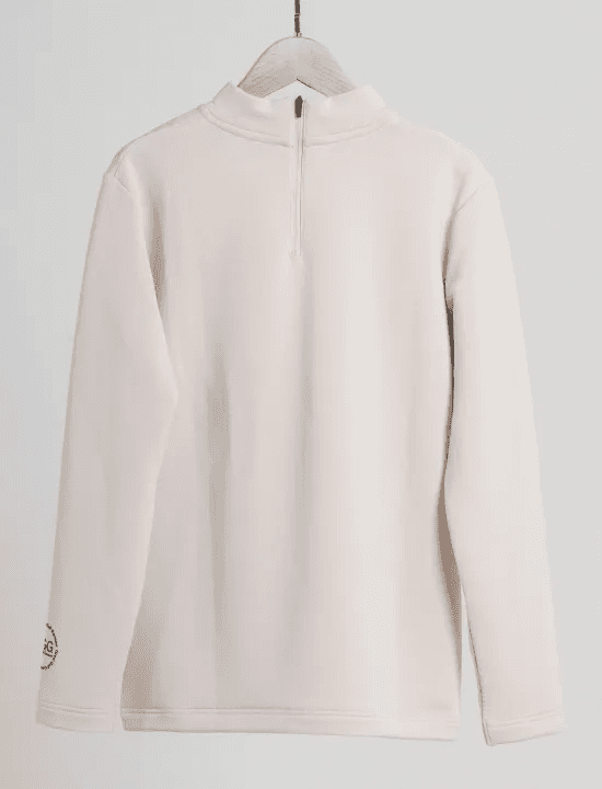 【Women's】 レディース長袖モックネック