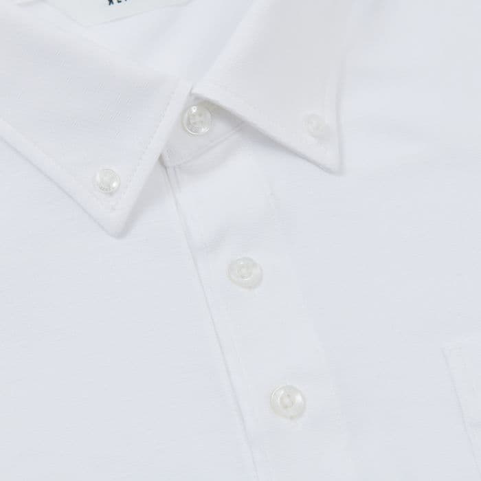 【Men's】ボタンダウンミラノリブ半袖