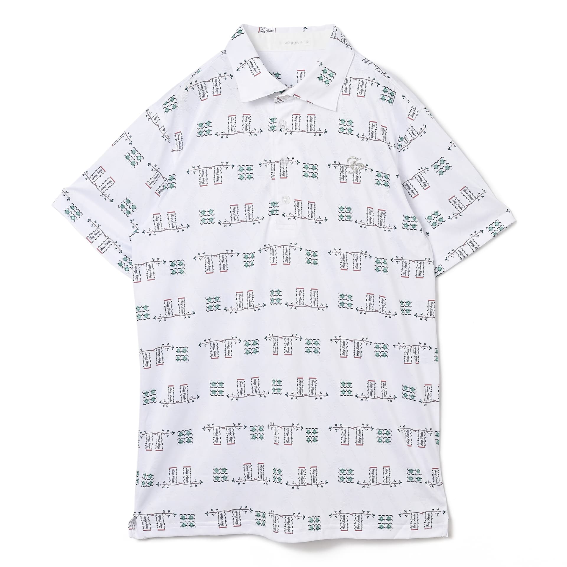 【Men's】 ブランコ柄ポロシャツ