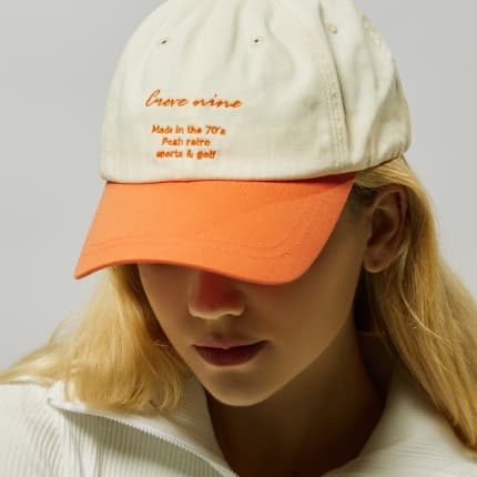 【Unisex】Creve9 レトロキャップ