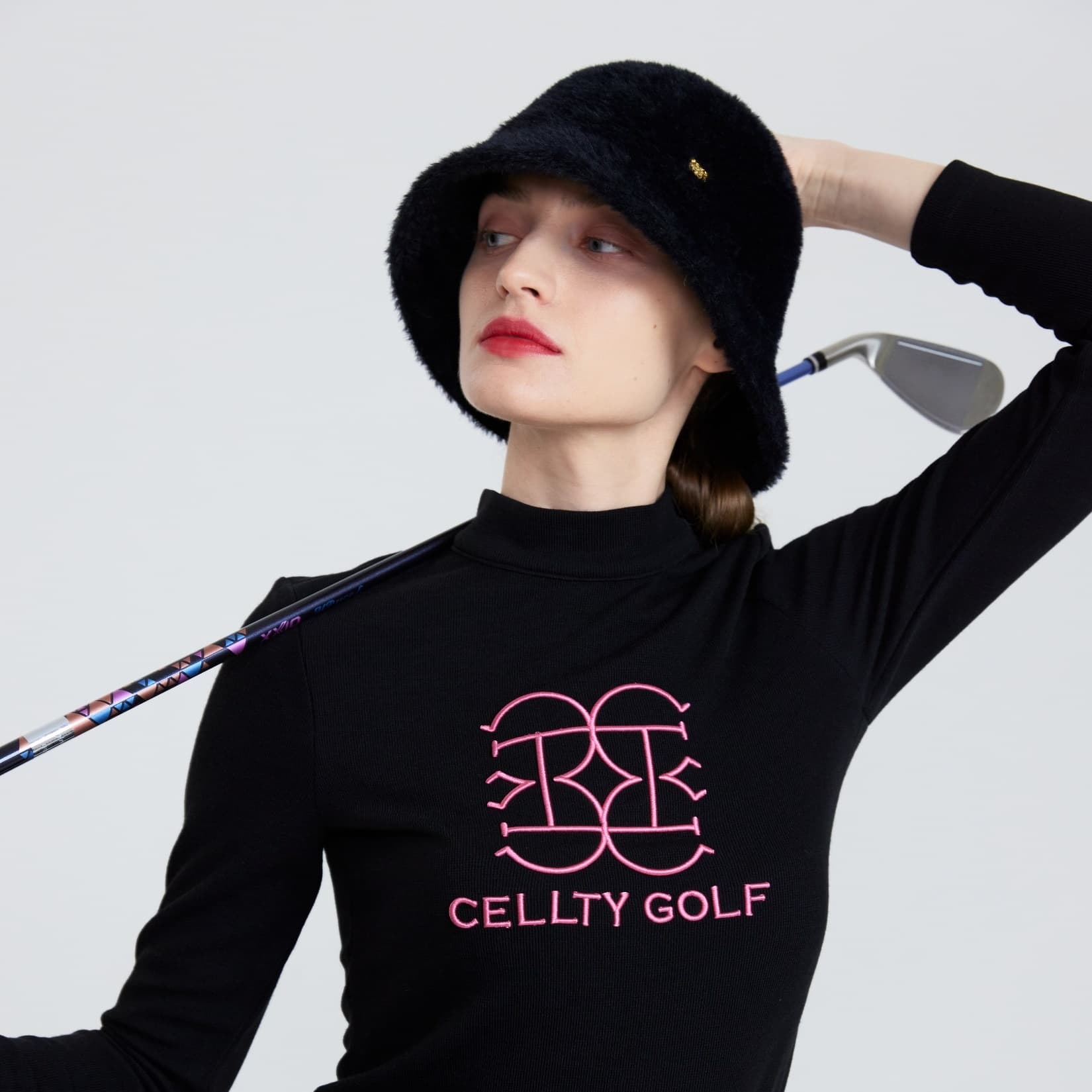 【Women's】Cellty ソフトファーバケットハット