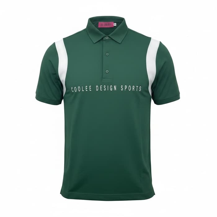 【Men's】【シンプルプリント】ゴルフ ポロシャツ メンズ ストレッチ ナイロン 吸汗速乾 半袖 ポロ