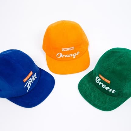 【Unisex】Creve9 コーデュロイキャンプキャップ