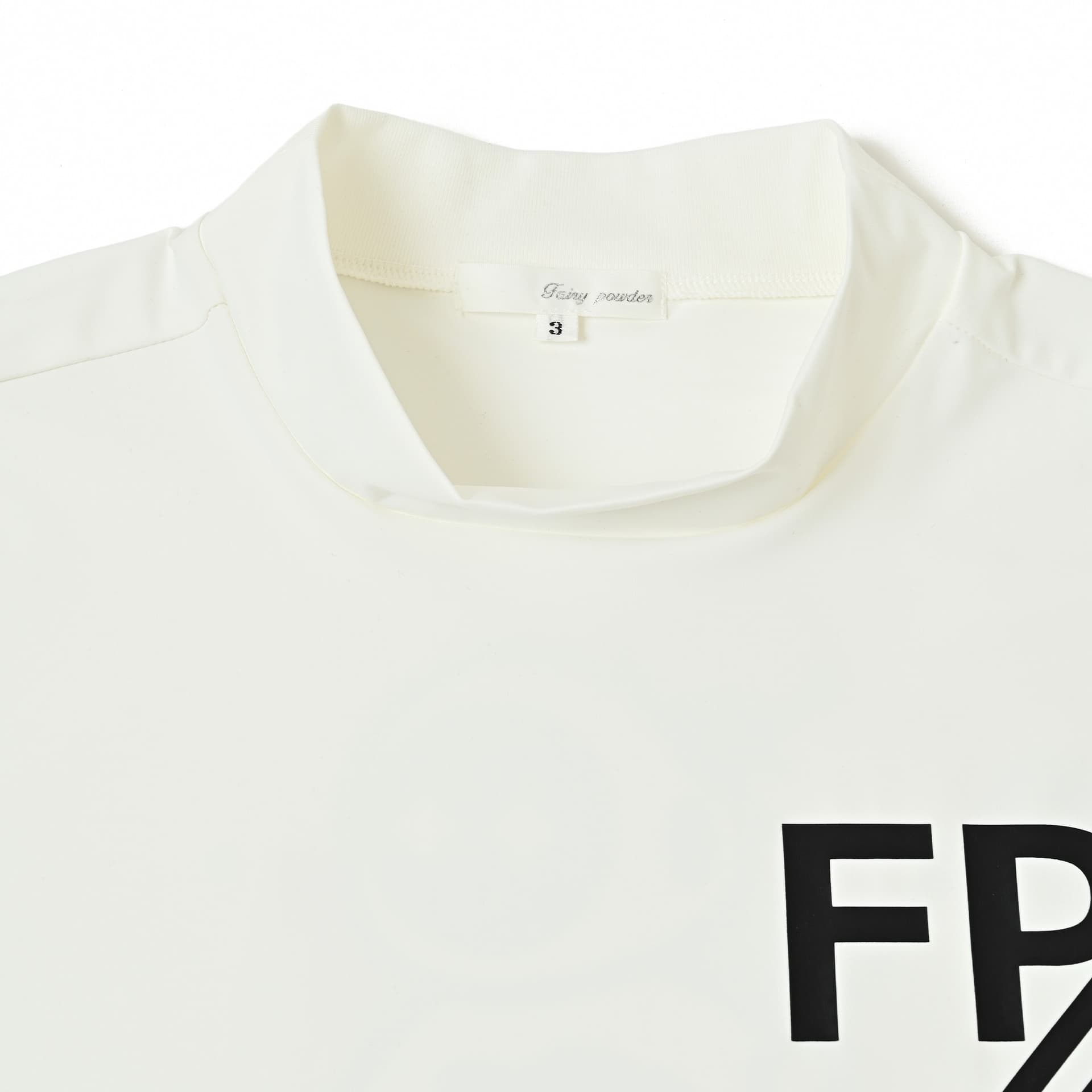 【Unisex】Marty Golfｺﾗﾎﾞ FPちゃんﾓｯｸﾈｯｸｼｬﾂ