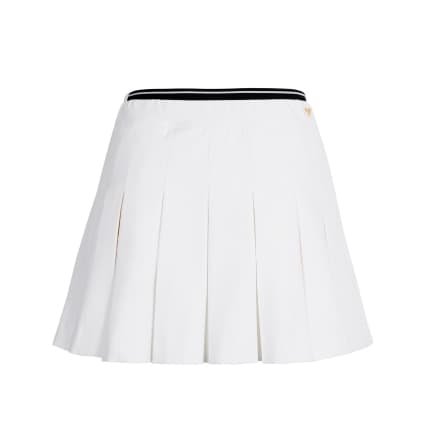 【Women's】Creve9 ロゴプリーツスカート