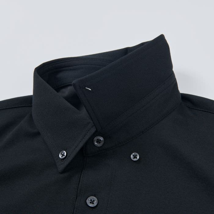 【Men's】ボタンダウンミラノリブ半袖