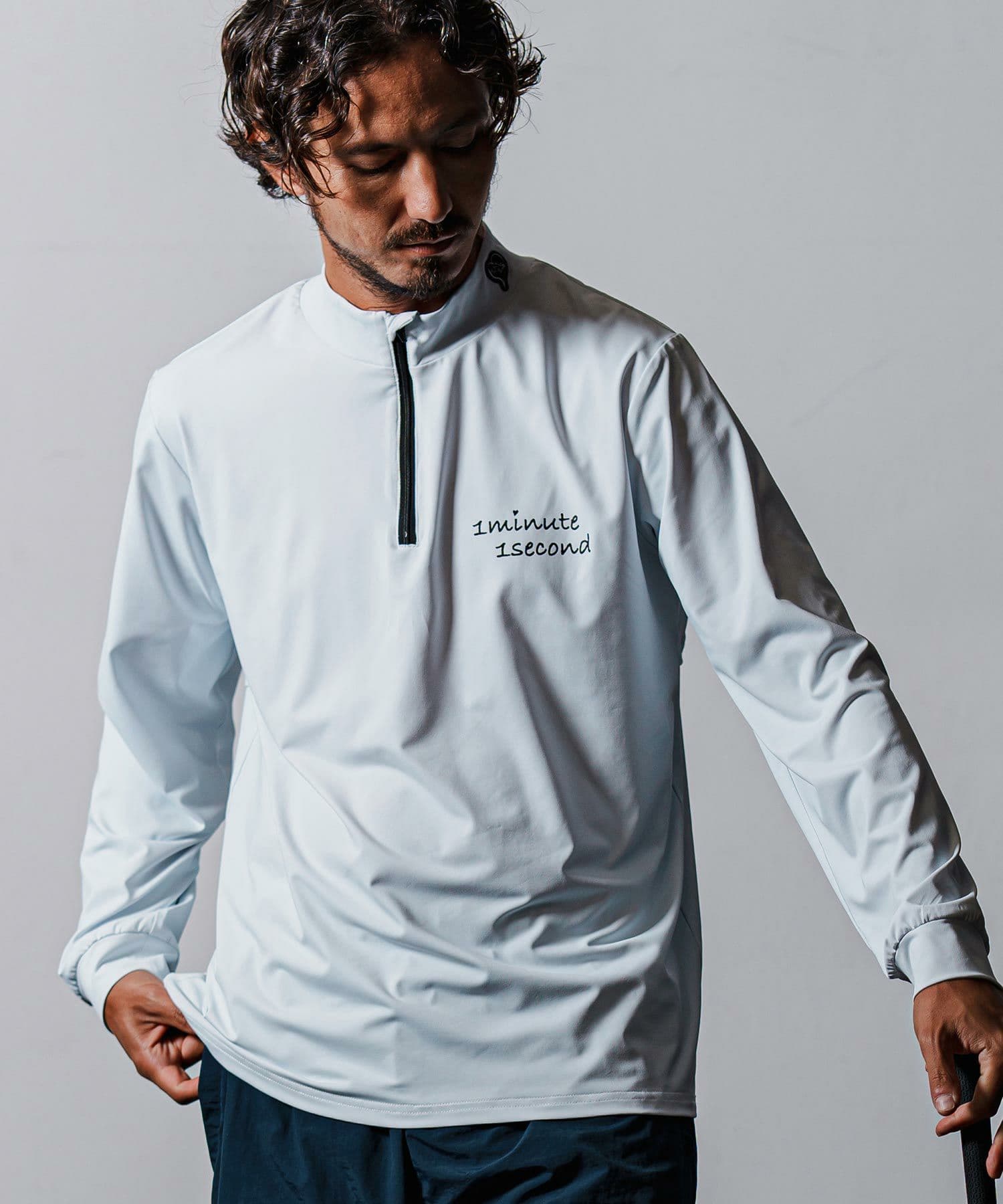 【Men's】ジップハイネックカットソー