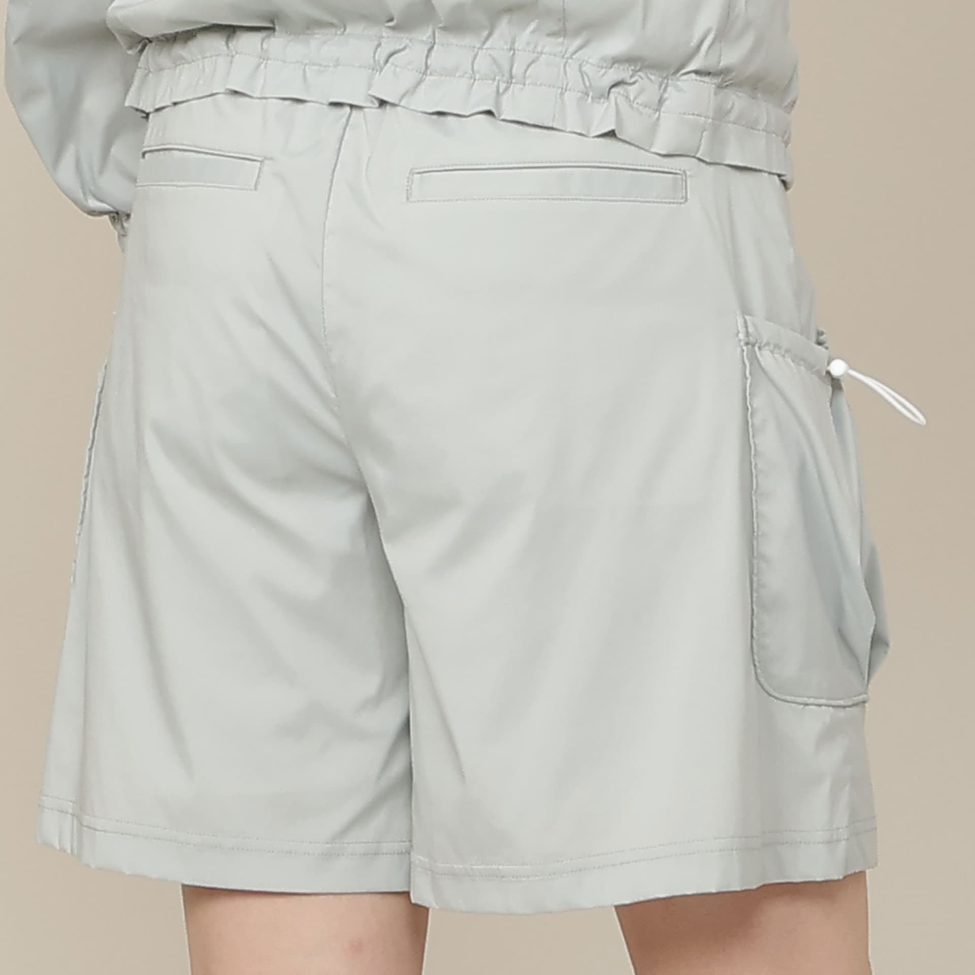 【Women's】【接触冷感/撥水性/セットアップ対応】軽量ストレッチハーフパンツ