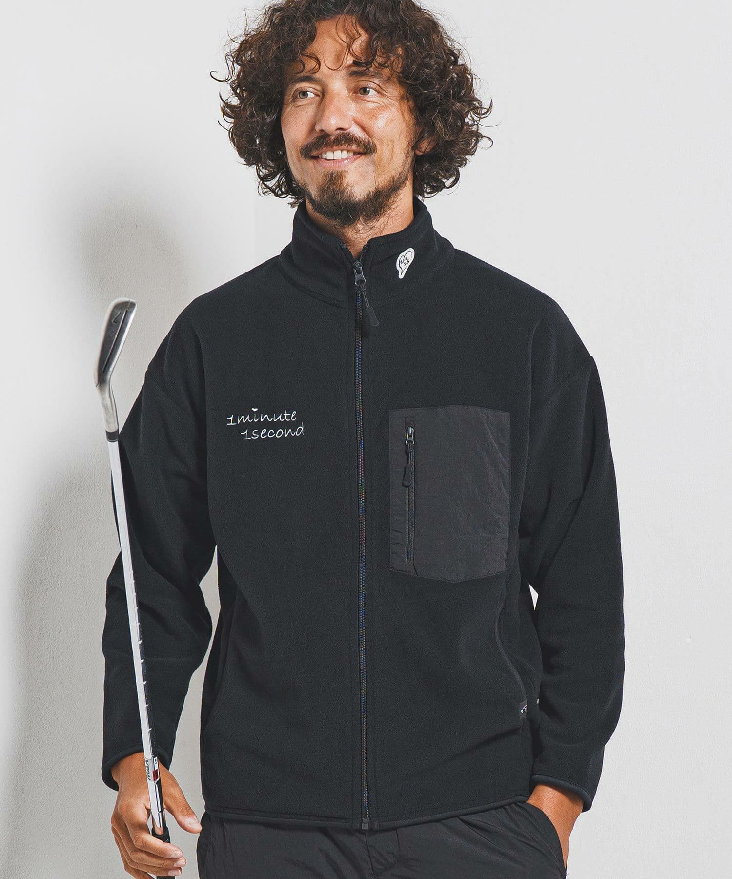 【Men's】フリースジップジャケット