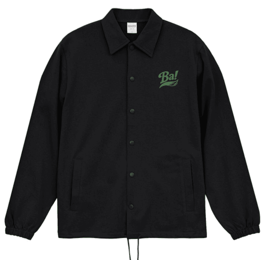 【Men's】コーチジャケット(ロゴのみ)