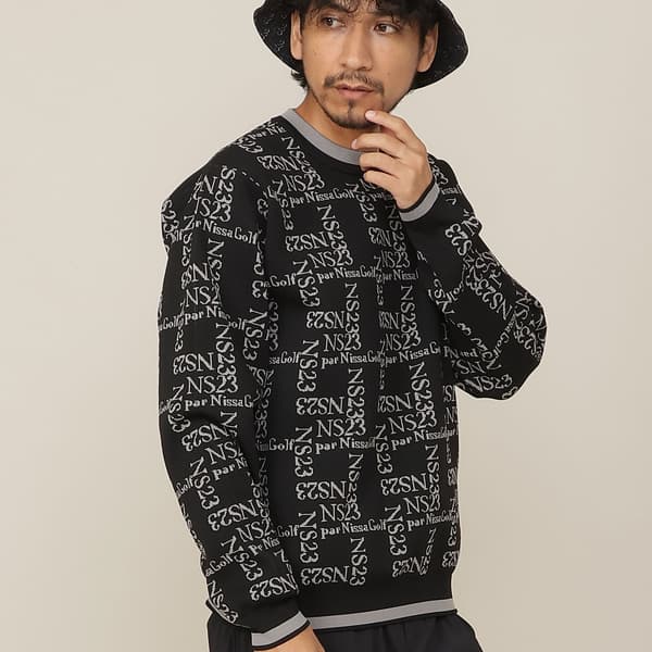 【Men's】モノグラムJQニット