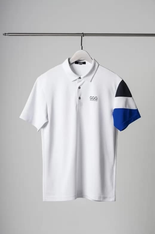 【Men's】半袖 ショルダーカラーポロ