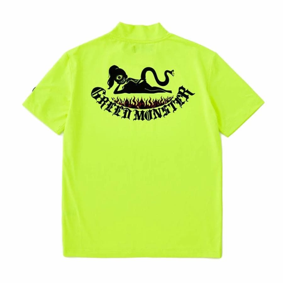 【Men's】ゲキリンアテラ ネオンカラーモックT