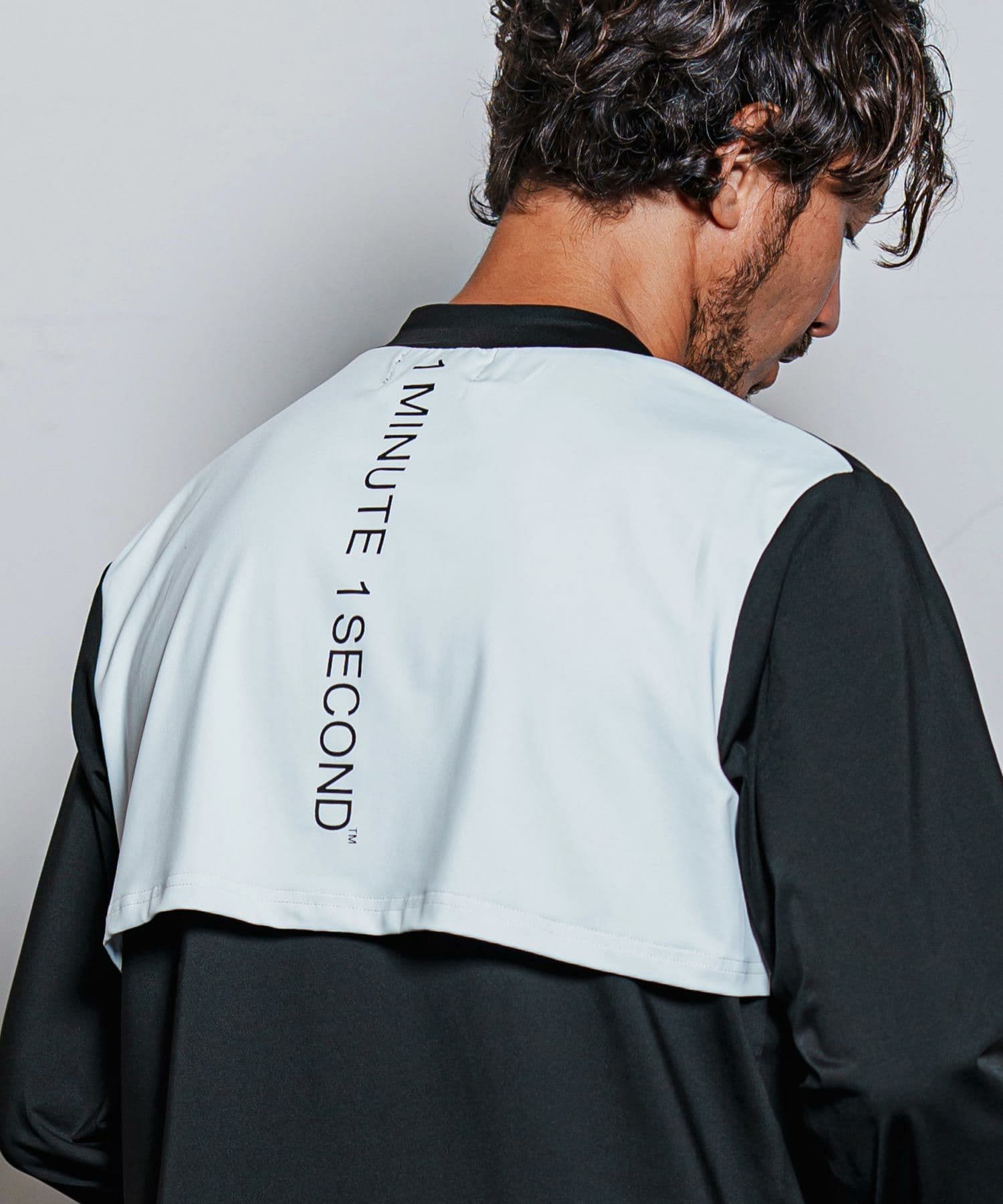 【Men's】ジップハイネックカットソー