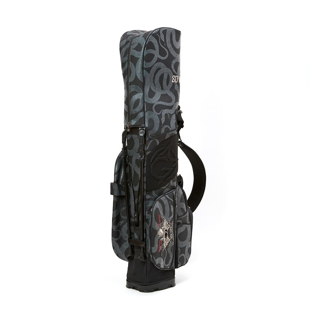 【Unisex】×OMNiX GOLF SNAKE PATTERN CADDIE BAG