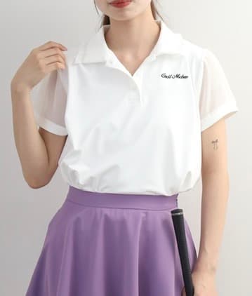 【Women's】Sheer Polo